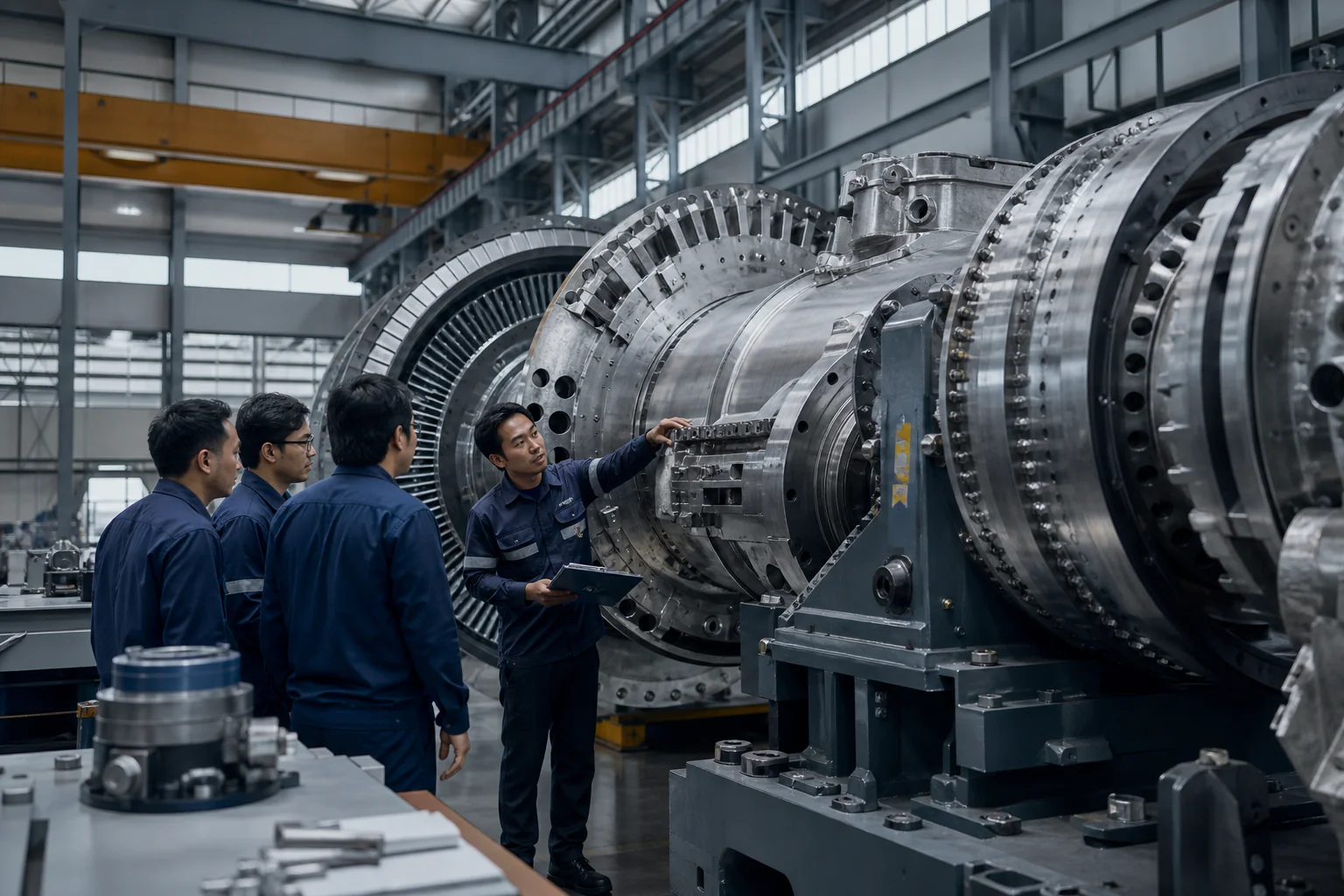 Bumiloka engineers integrating precision power equipment